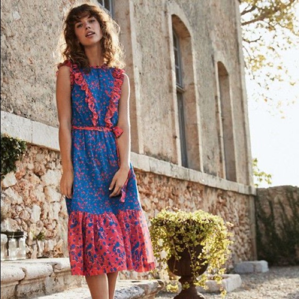 🌸 Boden Elsie Midi Dress